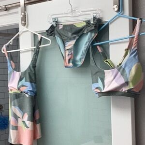 Title Nine Multicolor Bikini Set